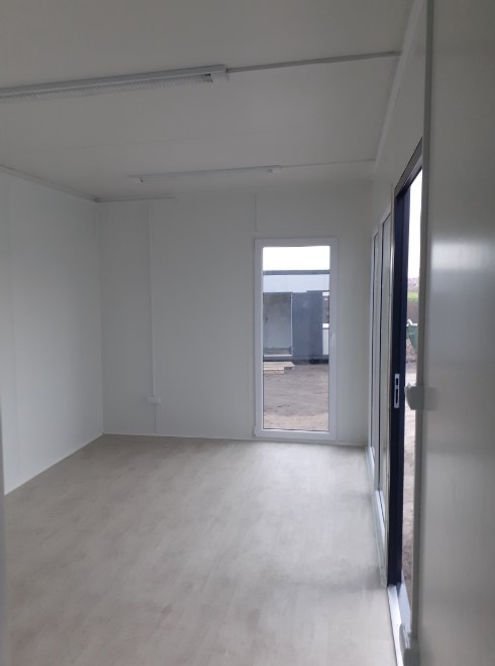Modulo commerciale 18m² con servizi igienici