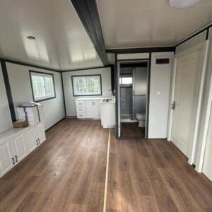 Mini casa mobile con due camere da letto e cucina – Modello Deluxe Stahlworks