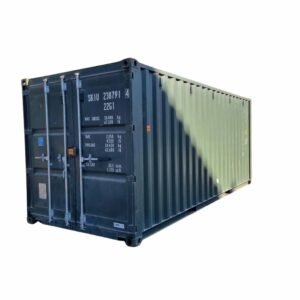 Container marittimo da 20 piedi x 8 piedi verde scuro