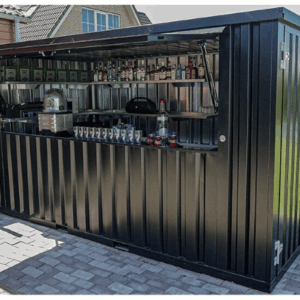 Contenitore Bar Démontable 3×2 Metri – Soluzione Compatta e Versatile