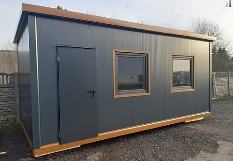 Container ufficio da 17 m² – Padiglione funzionale e mobile - immagine 4