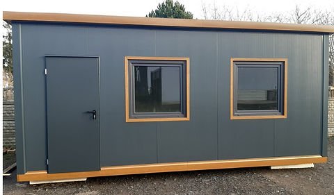 Container ufficio da 17 m² – Padiglione funzionale e mobile - immagine 3