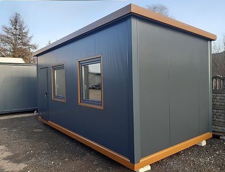 Container ufficio da 17 m² – Padiglione funzionale e mobile - immagine 5
